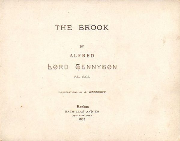 Tennyson, Alfred: The Brook